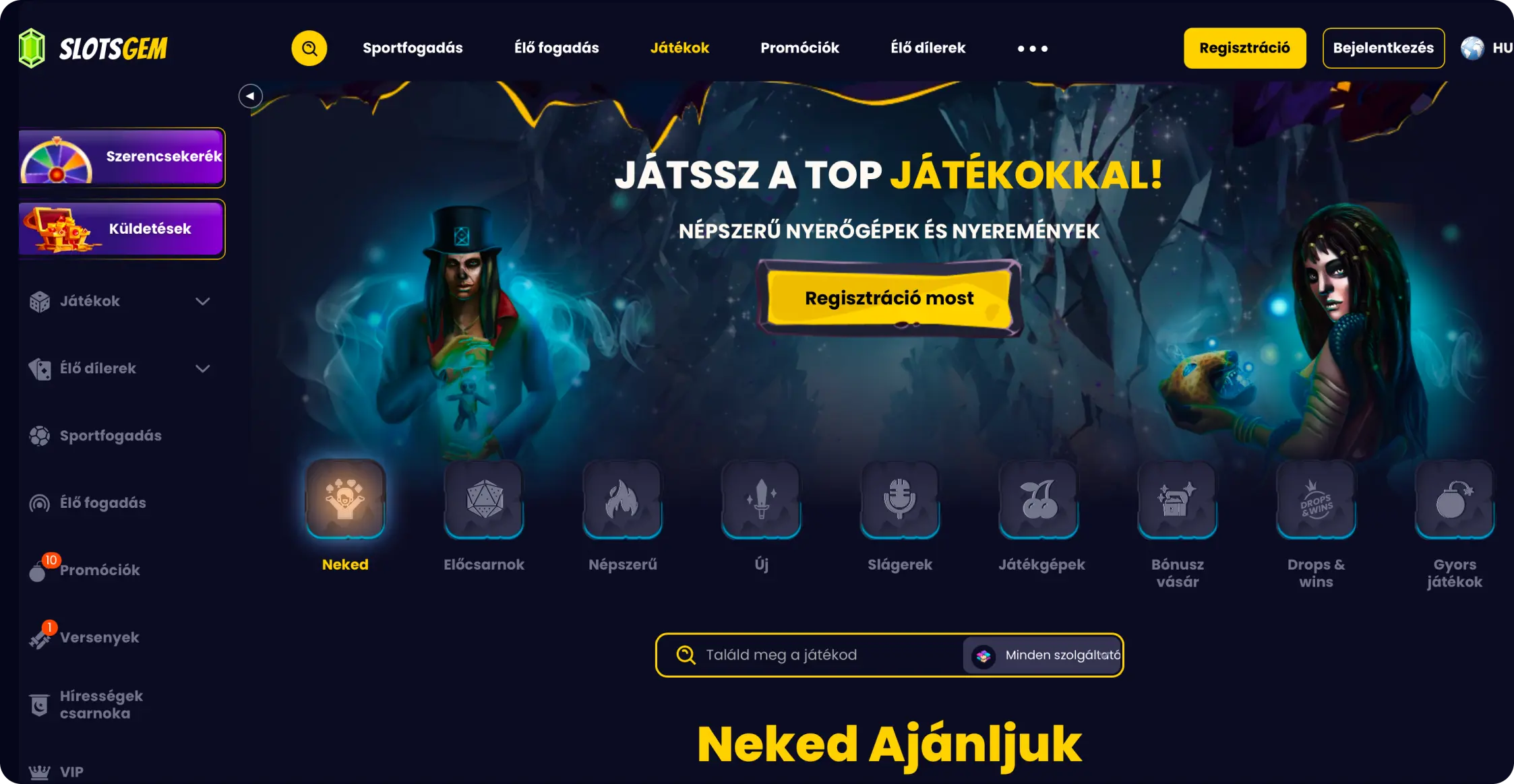Online kaszinó SlotsGem Online kaszinó SlotsGem